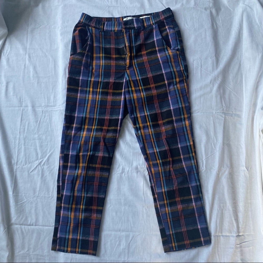 Hollister Ultra High-Rise Plaid Pants